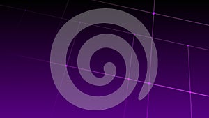 Network connection structure. Big data visualization. Block chain concept. 3D Rendering.