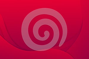Abstract graphic design pattern red color curve.
