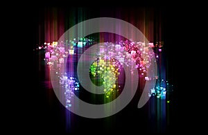 Abstract Graphic present Metaverse