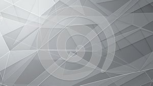 Abstract gray background with 3d looking lines