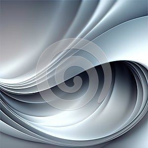 Abstract gray background with smooth line