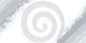 abstract gray frame background with grunge