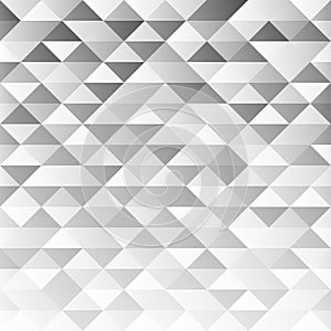 Abstract gray geometric background with soft light