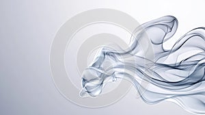 Abstract Flowing Smoke Design
