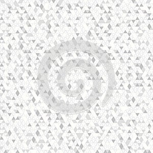 Abstract gray triangle tech of decoration background. illustration vector eps10