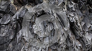 Abstract Gray Volcanic Rock Texture Background