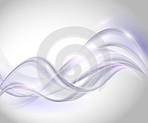 Abstract gray waving background