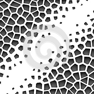 Abstract grayscale geometric pattern