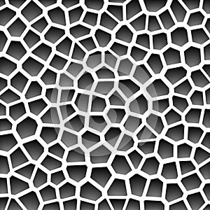 Abstract grayscale geometric pattern photo