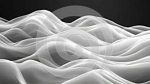 Abstract grayscale wave background texture