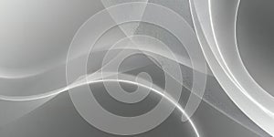 Abstract grayscale waves Subtle light and shadow create depth