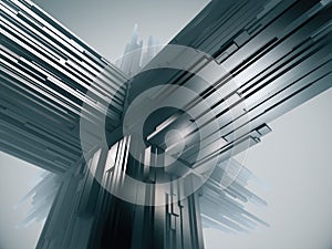 abstract greeble, Abstract background.