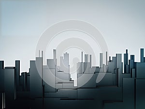 abstract greeble, Abstract background.