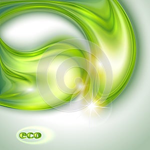 Abstract green background