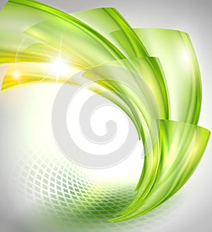 Abstract Green Background