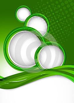 Abstract green background