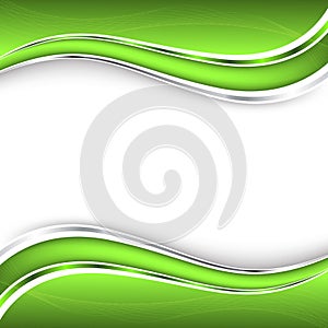 Abstract green background.