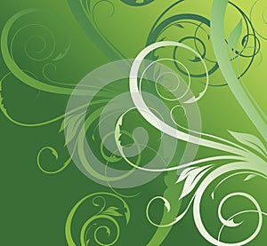 Abstract green background