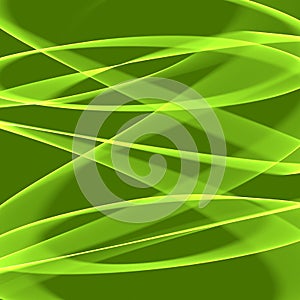 Abstract green background. Bright green lines. Geometric pattern in green colors. Raster bitmap. photo
