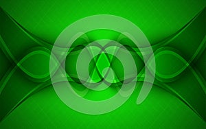 Abstract green background. Vector