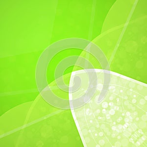 Abstract green background. Vector Illustration