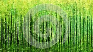 Abstract Green Binary Code Data Background. Technology, Cybersecurity, Programming Concept.