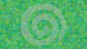 Abstract Green Geometric Polygonal Background