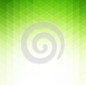 Abstract green geometric technology background