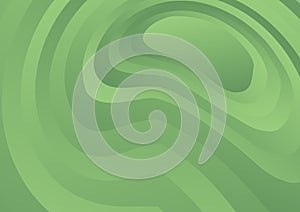 Abstract Green Gradient Curvature Ripple Lines Background Vector Eps