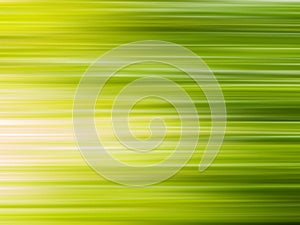 Abstract green light stripes of speed lines background