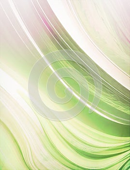 Abstract Green Line Pattern Background