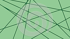 Abstract green line pattern, modern geometric design, vector design Generative AI