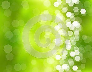 Abstract green nature background