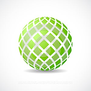 Green orb icon