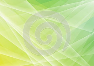 Abstract Green Polygon Shapes Background