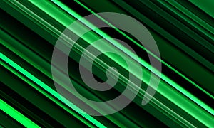 Abstract green strips line slash speed geometric dynamic pattern design modern futuristic background texture vector