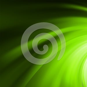 Abstract green swirl. EPS 8