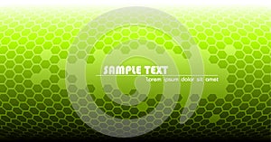 Abstract green technical background