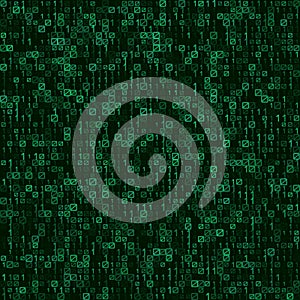 Abstract Green Technology Seamless Background