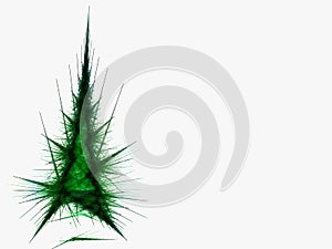 Abstract green tree