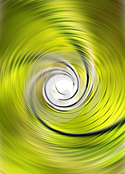 Abstract green twirl photo