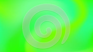 Abstract green vibrant Gradient and Saturated Colors Smears background.
