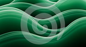 Abstract Green Wave Pattern Design Background For Creative Projects