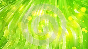 Abstract Green and Yellow Blurry Lights Background Image