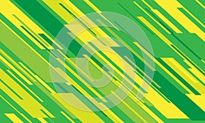 Abstract green yellow colours line speed pattern design modern futuristic background vector