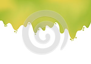 Abstract green, yellow gradient background.