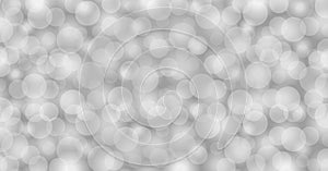 Abstract grey background with bokeh circle soft, bokeh soft gray for backdrop, bokeh bright grey with graphic for banner,