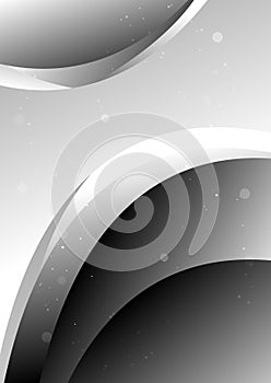 Abstract Grey Background Template Vector Art