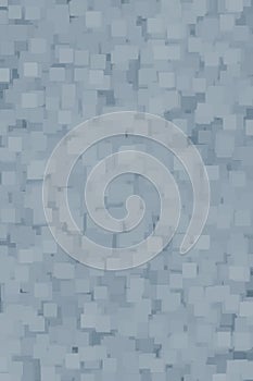 Abstract Grey Blue Square Opart Texture, Large Detailed Vertical Textured Pattern Background Copy Space photo