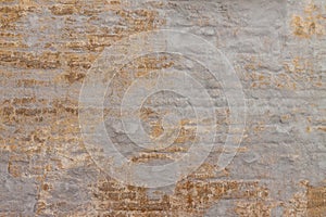 Abstract grey and brown rough brick wall texture. Background design element.